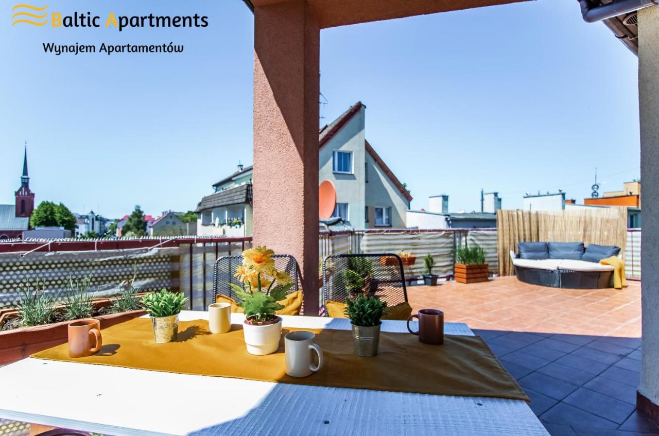 Baltic Apartments - Apartament Sloneczny Taras Свиноуйсьце Экстерьер фото