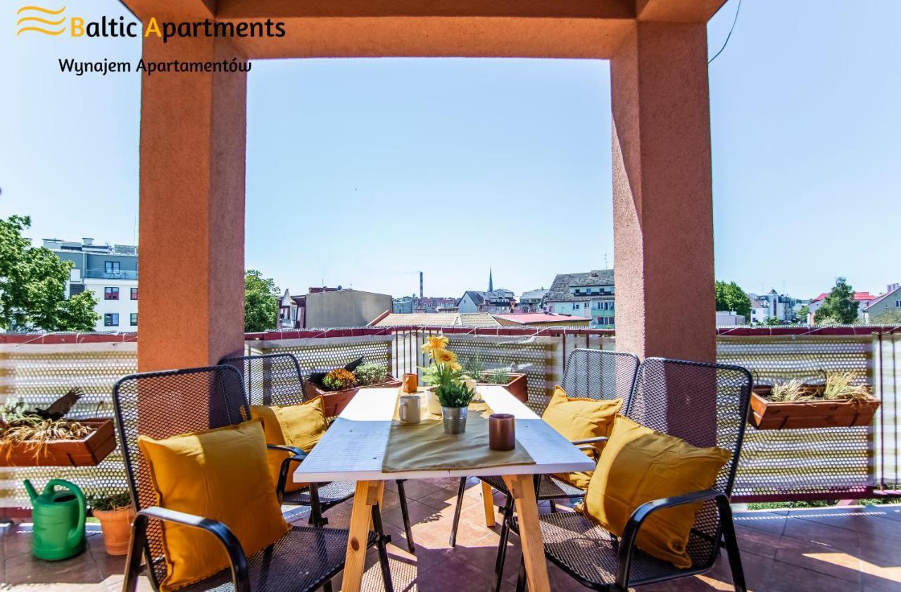 Baltic Apartments - Apartament Sloneczny Taras Свиноуйсьце Экстерьер фото